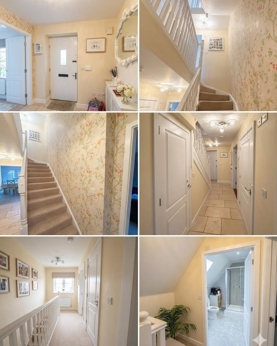 Hallway and stair details